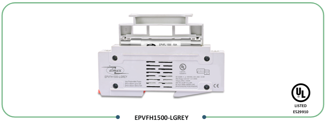 PV Solar Fuse Terminal Block - 1500V Manufacturer in India