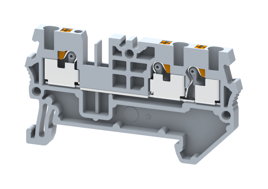PQ1.5-1X2 Terminal Blocks Push In Connection Multi Conductor Terminal Blocks Manufacturer and Supplier in India – Elmex 