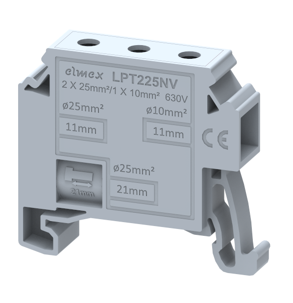 LPT225NV Terminal Blocks Screw Connection Lighting Pole Terminals Manufacturer and Supplier in India – Elmex 