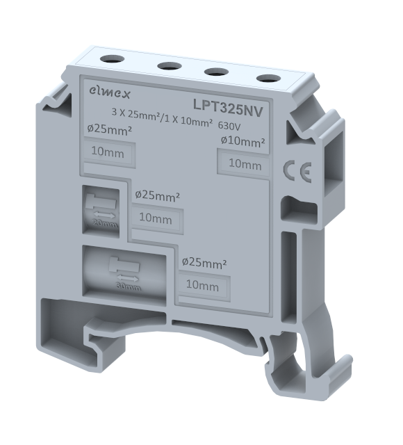 LPT325NV Terminal Blocks Screw Connection Lighting Pole Terminals Manufacturer and Supplier in India – Elmex 