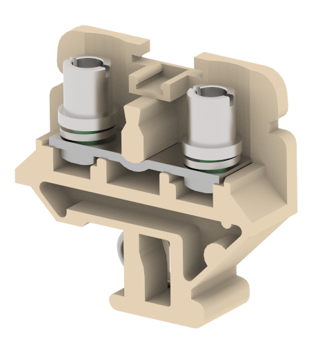 CATM5 Terminal Blocks Bolt Connection Feed Through Terminal Blocks Manufacturer and Supplier in India – Elmex 