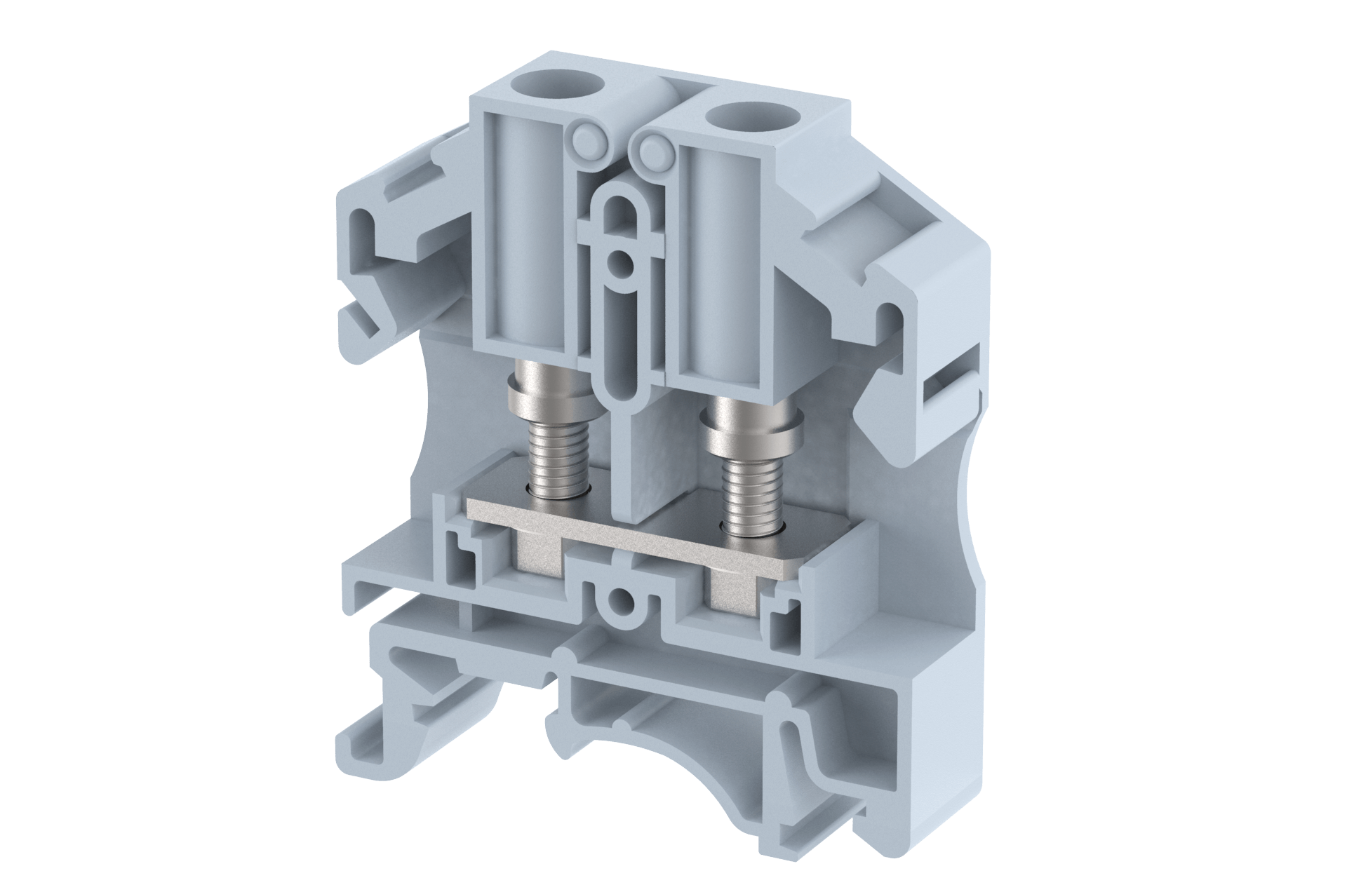 OAT6 Terminal Blocks Bolt Connection Feed Through Terminal Blocks Manufacturer and Supplier in India – Elmex 