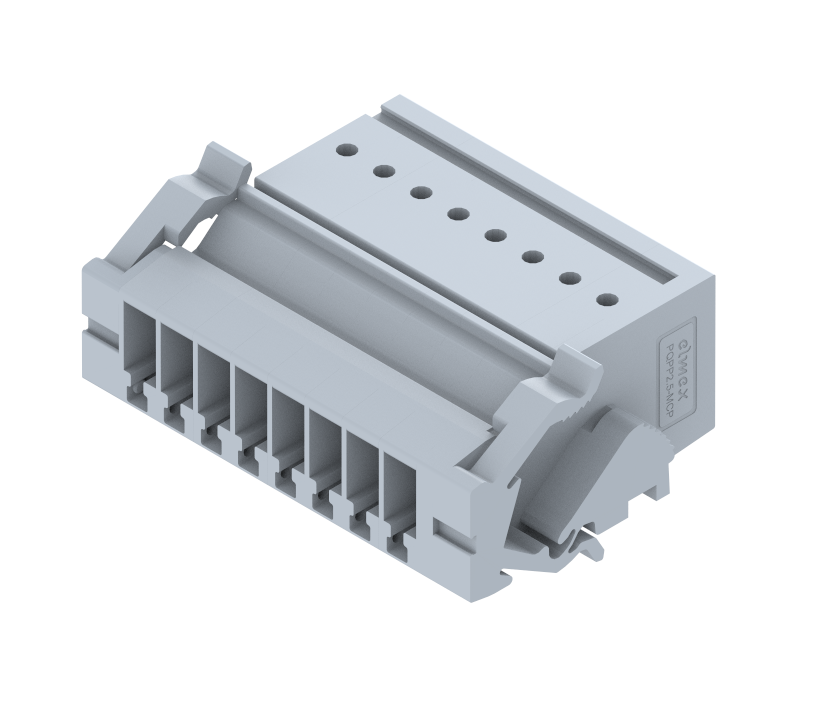 PQPP2.5M-PFT8W Terminal Blocks Push In Connection Pluggable Terminal Blocks Manufacturer and Supplier in India – Elmex 