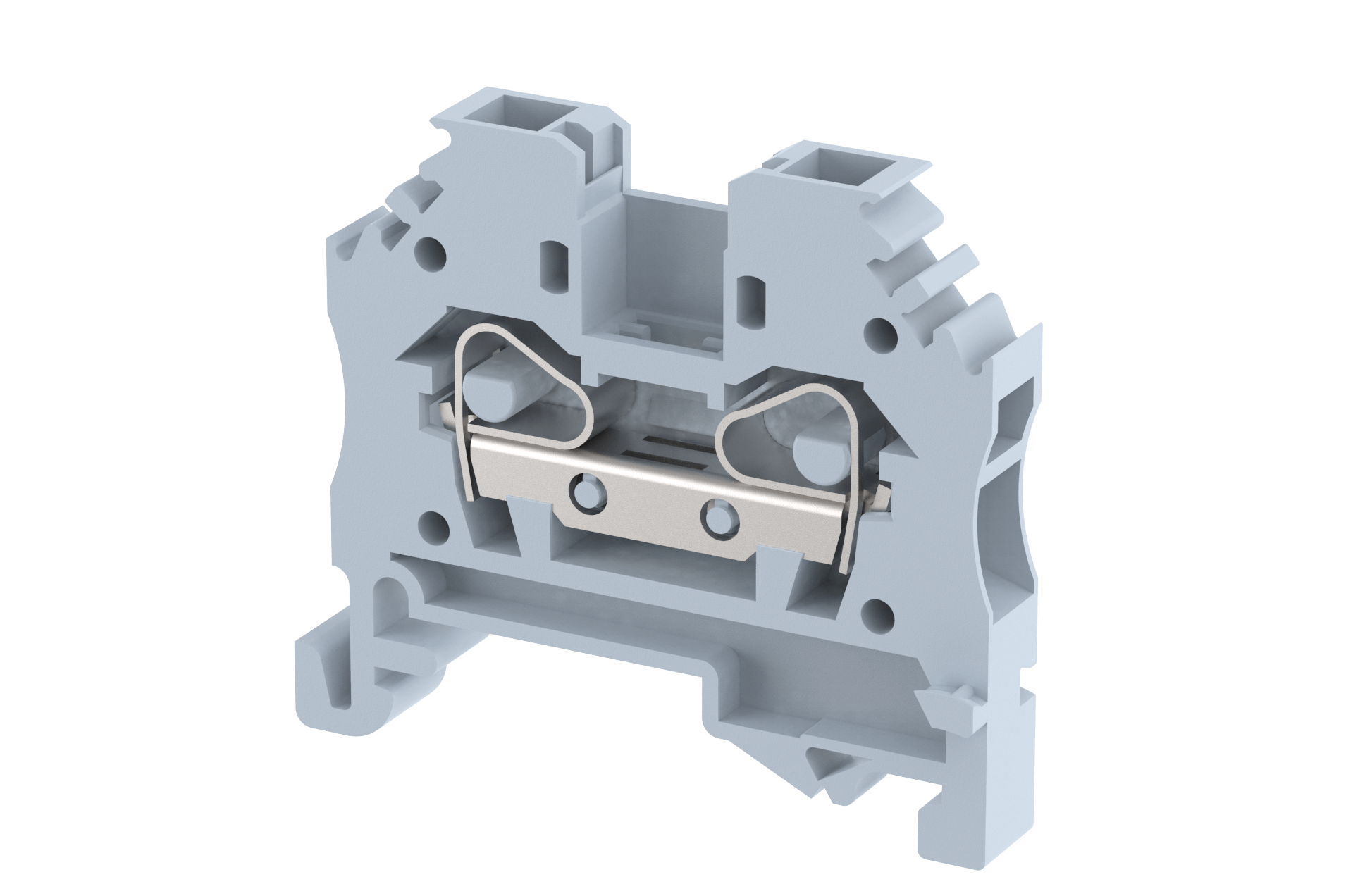 SCT4 Terminal Blocks Spring Cage Connection Feed Through Terminal Blocks Manufacturer and Supplier in India – Elmex 