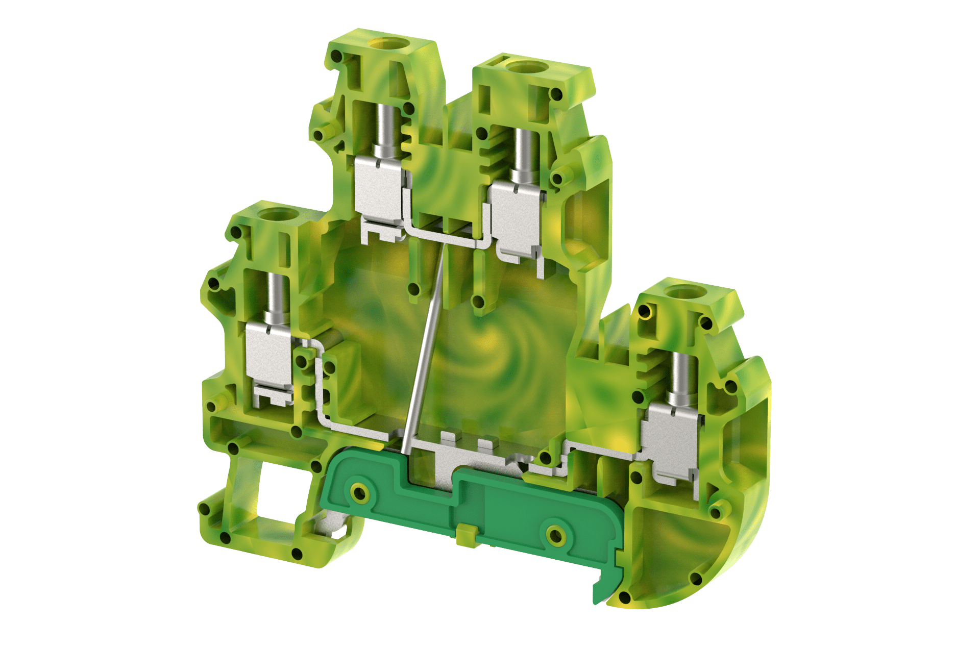 TGQ4-2T Terminal Blocks Screw Connection Manufacturer and Supplier in India – Elmex 