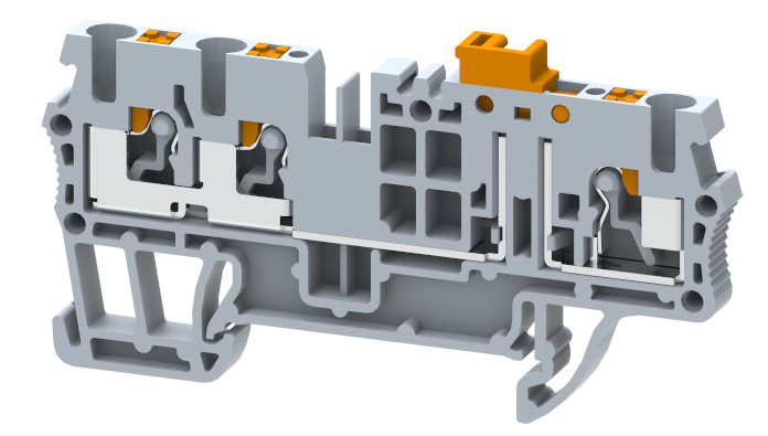 PQK2.5-1X2 Terminal Blocks Push In Connection Manufacturer and Supplier in India – Elmex 