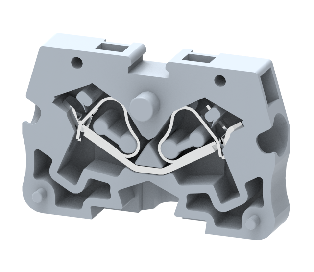 SQP2.5 Terminal Blocks Spring Cage Connection Manufacturer and Supplier in India – Elmex 