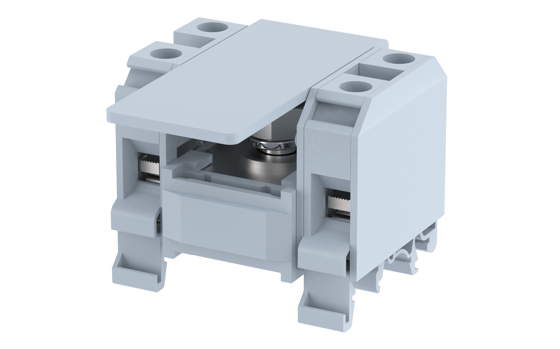 DBK1X2 Terminal Blocks 1 nut connection for IC & Screw clamp connection for OG Manufacturer and Supplier in India – Elmex 