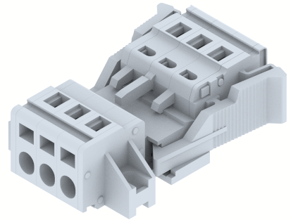 DPSC5.08PM-3W Terminal Blocks Spring Cage Connection Manufacturer and Supplier in India – Elmex 