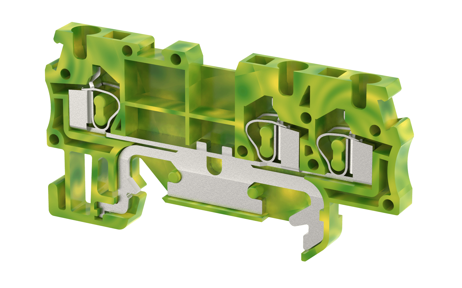 DSET2.5-1x2 Terminal Blocks Spring Cage Connection Manufacturer and Supplier in India – Elmex 
