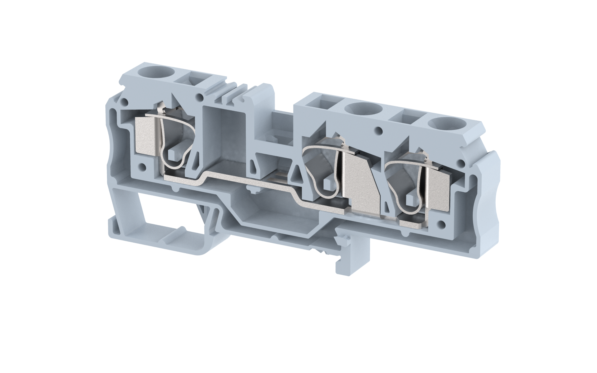 DST10-1X2 Terminal Blocks Spring Cage Connection Manufacturer and Supplier in India – Elmex 