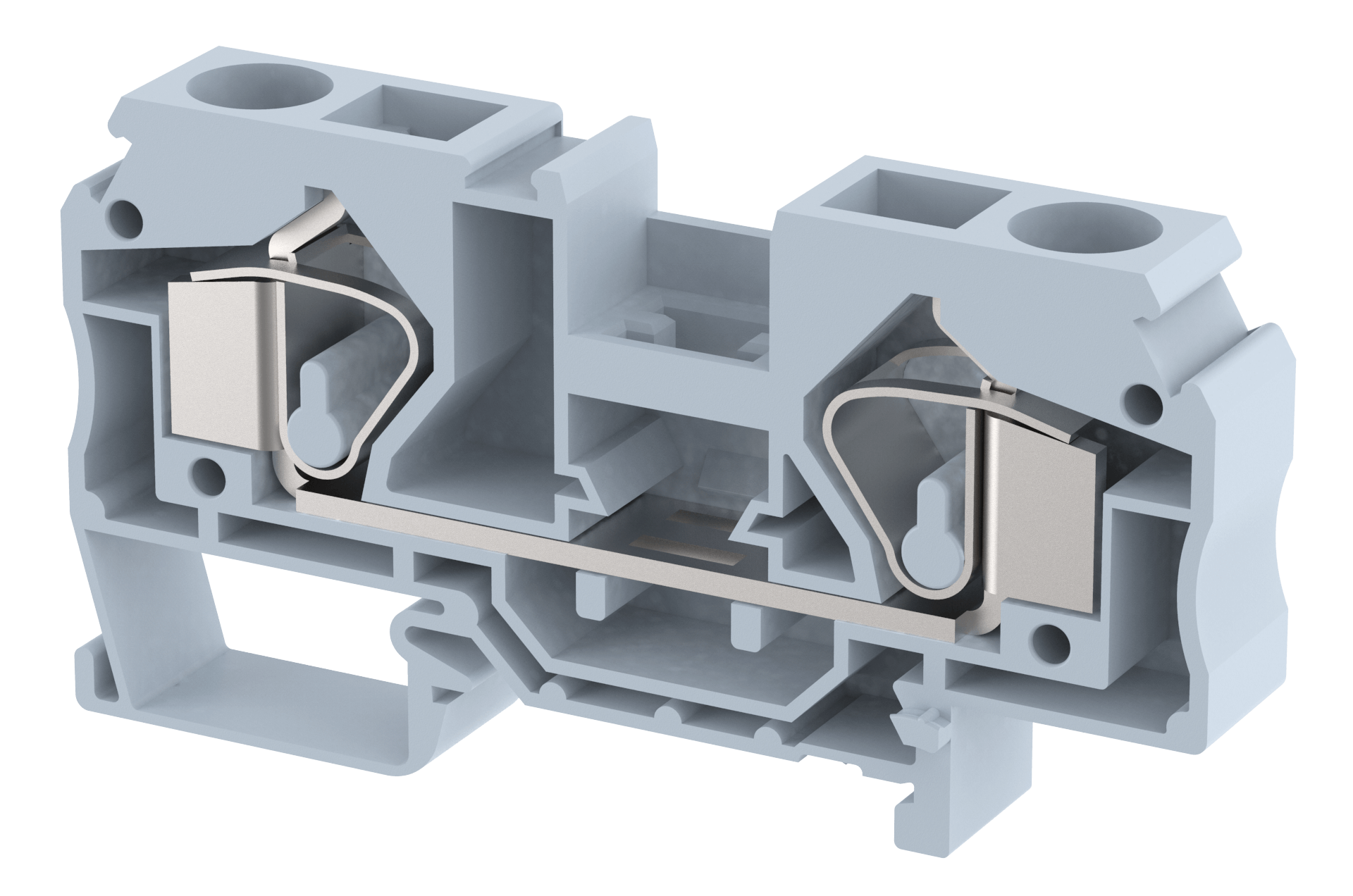 DST16 Terminal Blocks Spring Cage Connection Manufacturer and Supplier in India – Elmex 