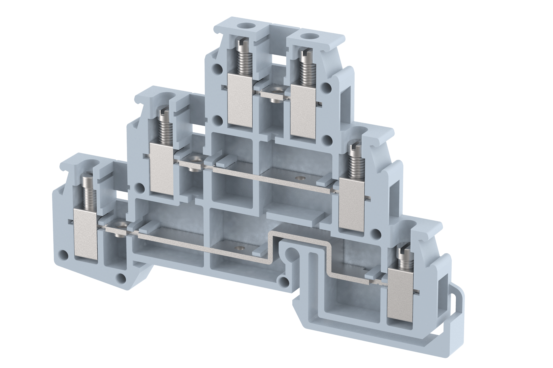 DU3D4 Terminal Blocks Screw Connection Manufacturer and Supplier in India – Elmex 