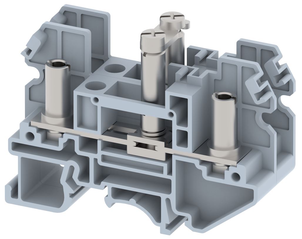 KLTDM4-2WAY Terminal Blocks Bolt Connection Manufacturer and Supplier in India – Elmex 