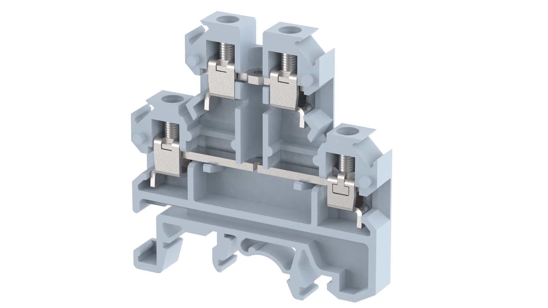 KU2D4 Terminal Blocks Screw Connection Manufacturer and Supplier in India – Elmex 