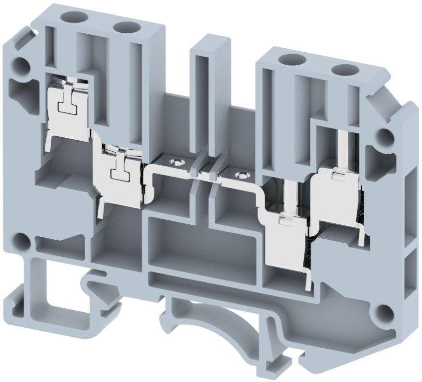 KUT4-2X2 Terminal Blocks Screw Connection Manufacturer and Supplier in India – Elmex 