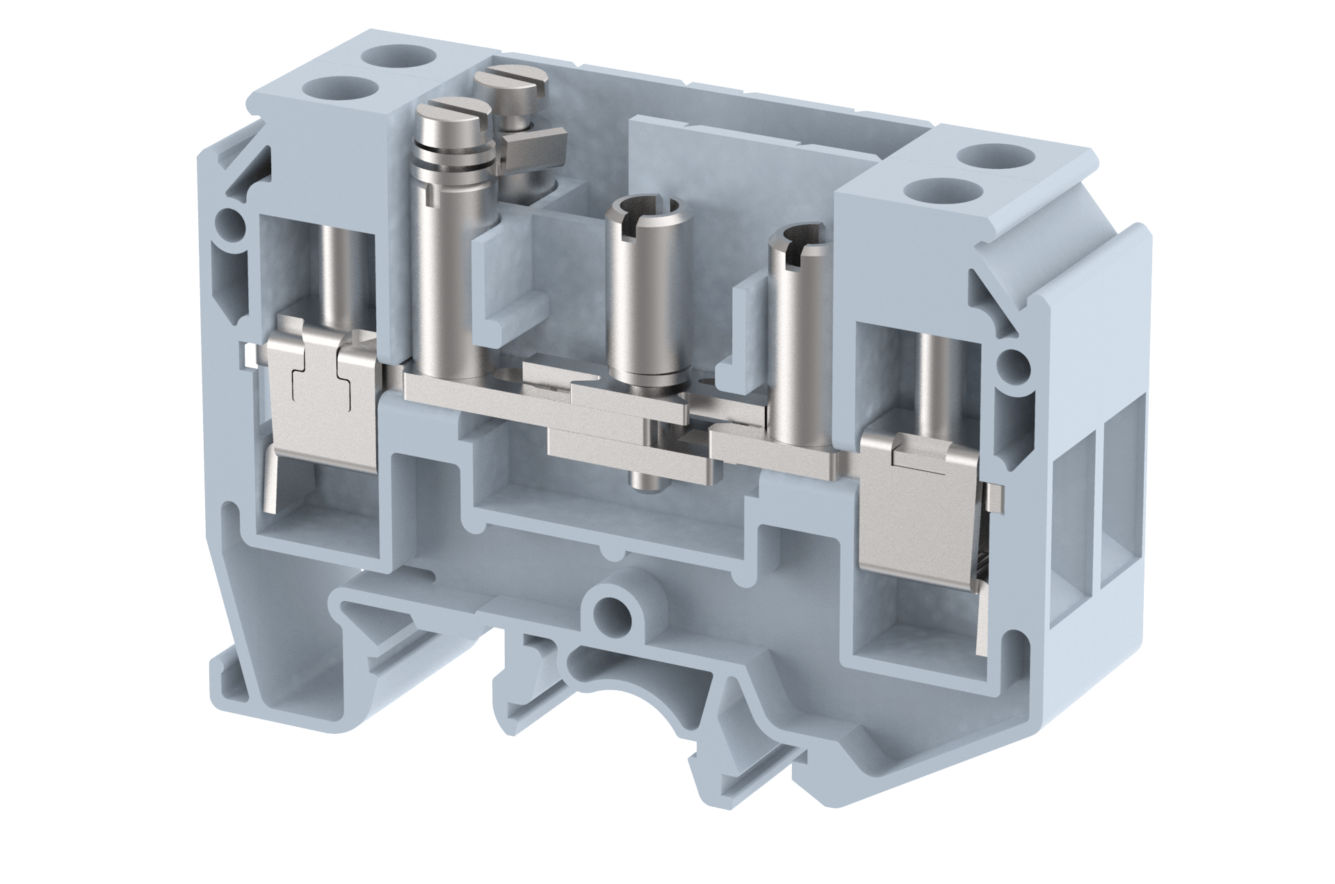 KUTSD6-2WAY Terminal Blocks Screw Connection Manufacturer and Supplier in India – Elmex 
