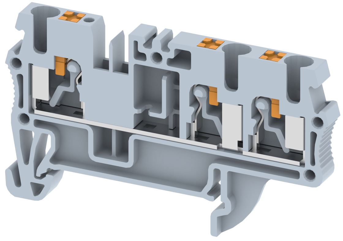 PQ2.5-1X2 Terminal Blocks Push In Connection Manufacturer and Supplier in India – Elmex 