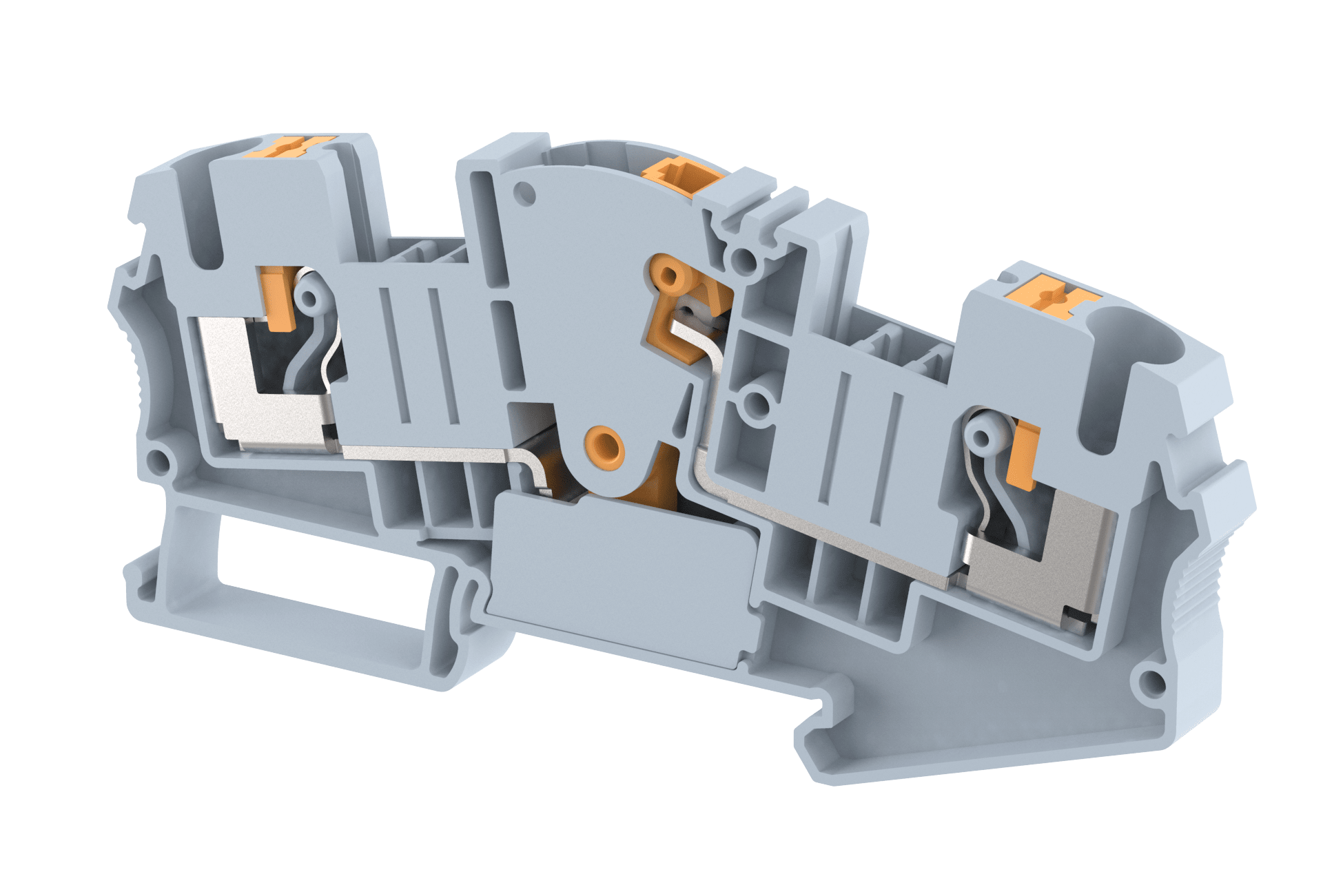 PQD6 Terminal Blocks Push In Connection Manufacturer and Supplier in India – Elmex 