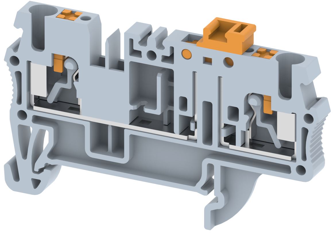 PQK2.5 Terminal Blocks Push In Connection Manufacturer and Supplier in India – Elmex 