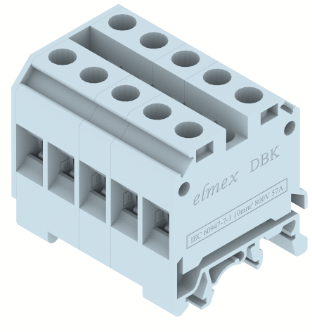 DBK5 Terminal Blocks Screw Connection Manufacturer and Supplier in India – Elmex 