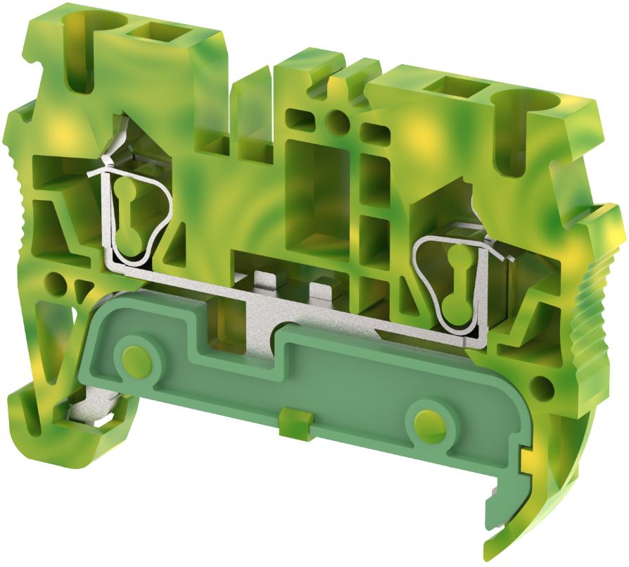 SGQ2.5 Terminal Blocks Spring Cage Connection Manufacturer and Supplier in India – Elmex 