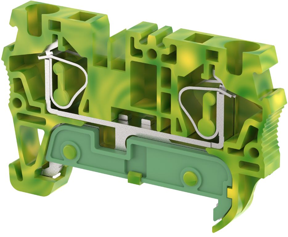 SGQ4 Terminal Blocks Spring Cage Connection Manufacturer and Supplier in India – Elmex 