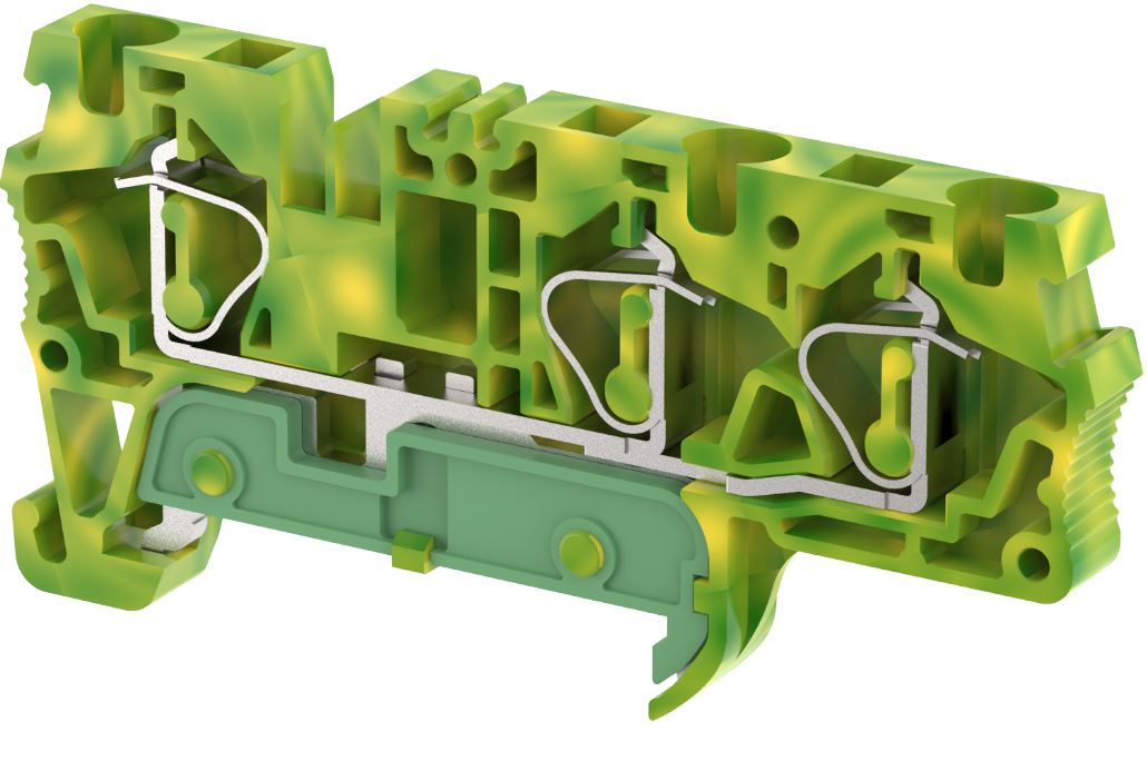 SGQ4-1X2 Terminal Blocks Spring Cage Connection Manufacturer and Supplier in India – Elmex 