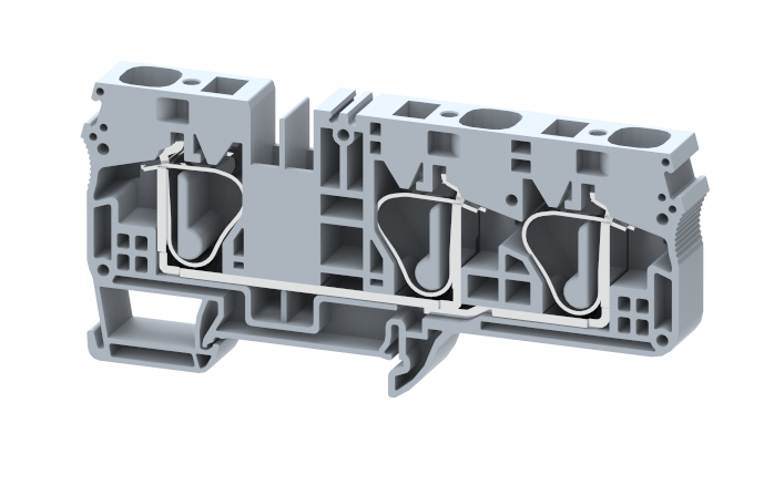 SQ16-1X2 Terminal Blocks Spring Cage Connection Manufacturer and Supplier in India – Elmex 