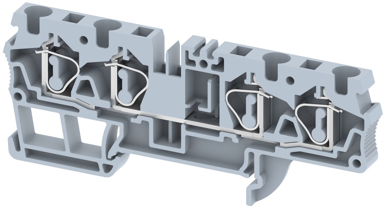 SQ4-2X2 Terminal Blocks Spring Cage Connection Manufacturer and Supplier in India – Elmex 