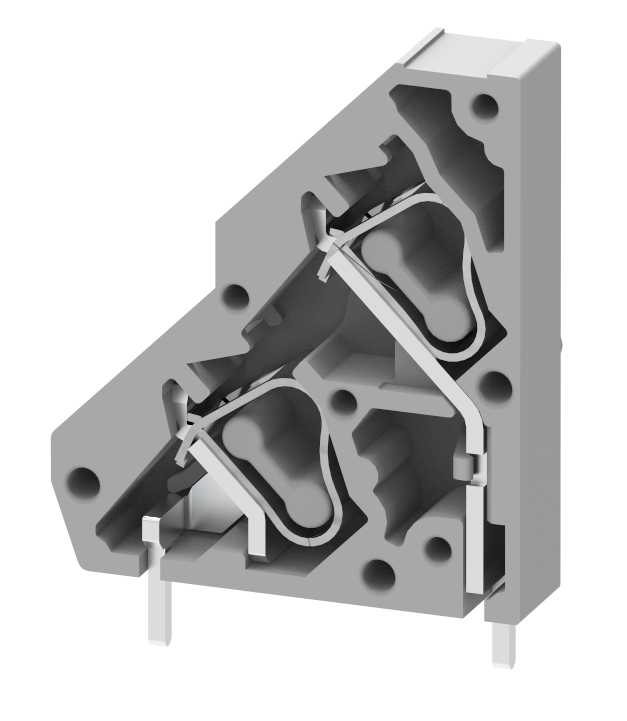 SQECDD Terminal Blocks Spring Cage Connection Manufacturer and Supplier in India – Elmex 