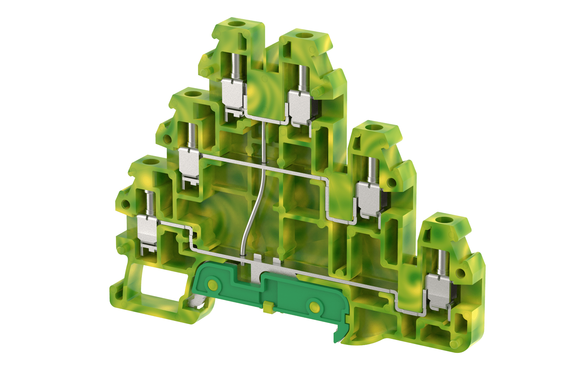 TGQ2.5-3T Terminal Blocks Screw Connection Manufacturer and Supplier in India – Elmex 