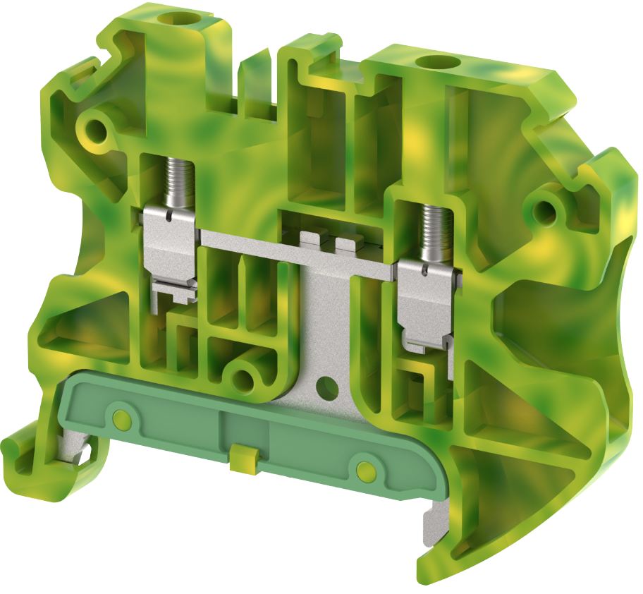 TGQ2.5 Terminal Blocks Screw Connection Manufacturer and Supplier in India – Elmex 