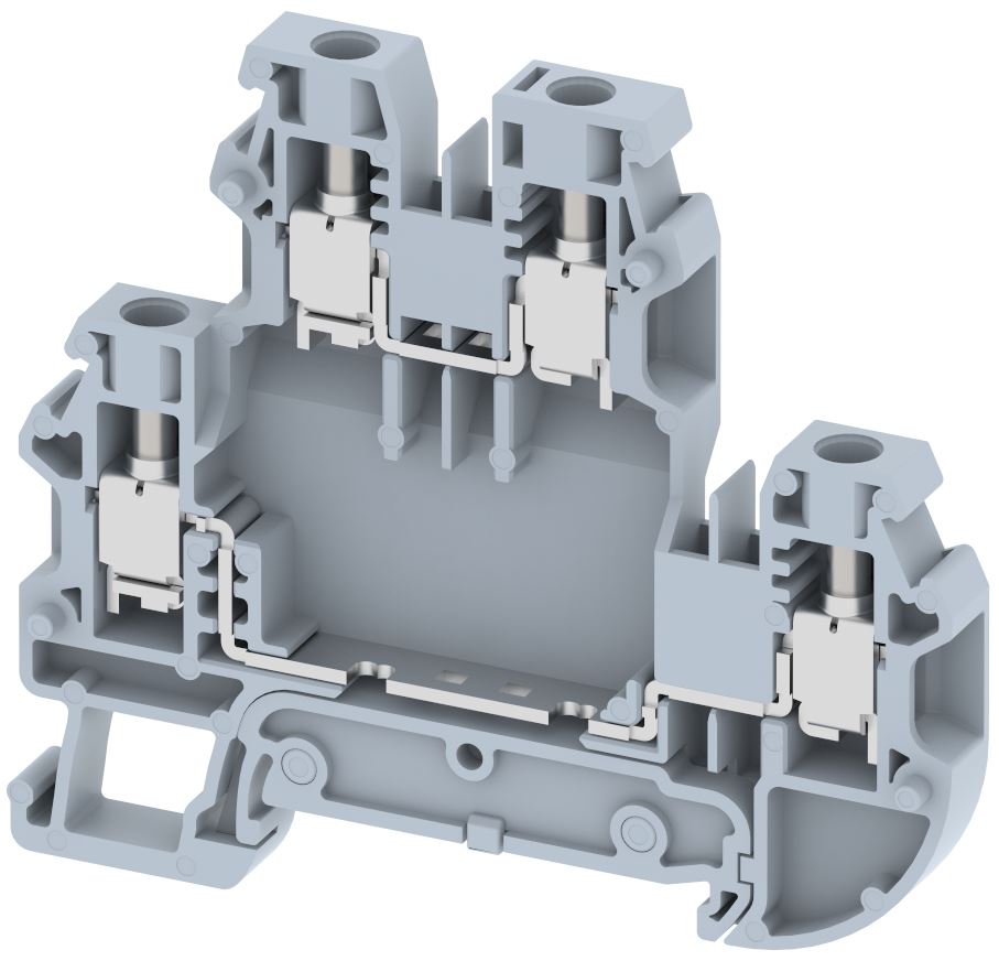 TQ4-2T Terminal Blocks Screw Connection Manufacturer and Supplier in India – Elmex 