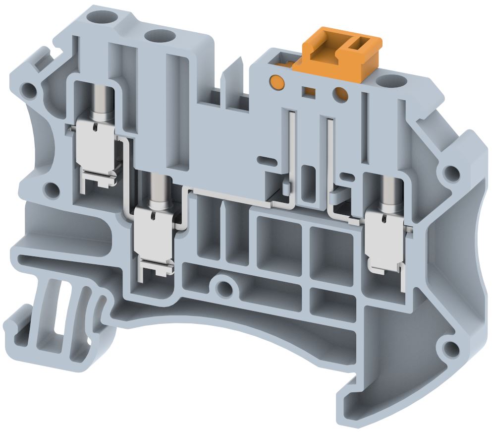 TQK2.5-1x2 Terminal Blocks Screw Connection Manufacturer and Supplier in India – Elmex 