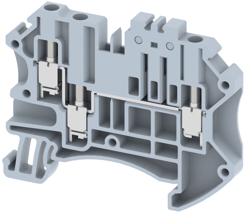 TQKFT2.5-1x2 Terminal Blocks Screw Connection Manufacturer and Supplier in India – Elmex 
