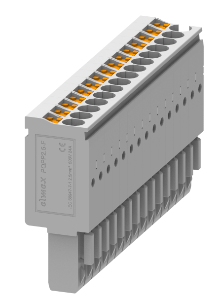 PQPP2.5F-15W Terminal Blocks Push In Connection Manufacturer and Supplier in India – Elmex 