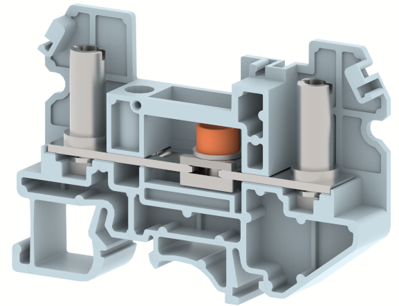KLTDM4 Terminal Blocks Bolt Connection Manufacturer and Supplier in India – Elmex 