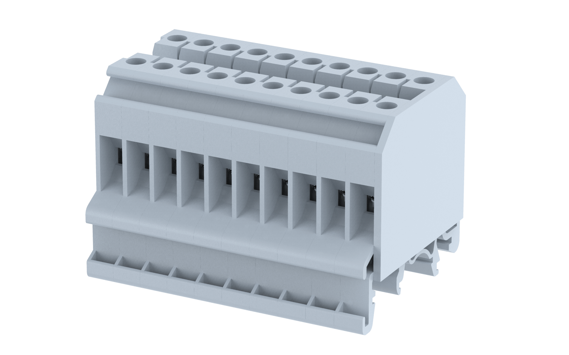 DBK2.5-10WAY Terminal Blocks Screw Connection Manufacturer and Supplier in India – Elmex 